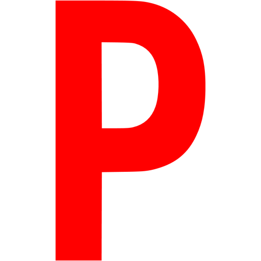 Red Letter P Icon Free Red Letter Icons