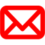 Red mail icon - Free red mail icons