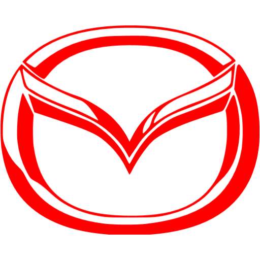  icono de mazda rojo - Iconos gratis de logo de coche rojo