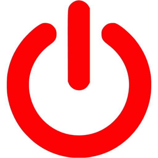 Et centralt værktøj, der spiller en vigtig rolle Brace disk Red power icon - Free red power icons