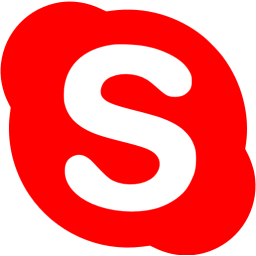 red skype logo png