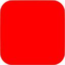 Red square ios app icon - Free red shape icons