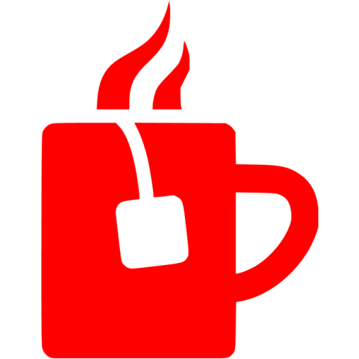 Red tea icon - Free red tea icons
