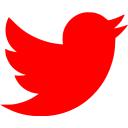 Red Twitter Icon Free Red Social Icons