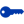 Royal azure blue key icon - Free royal azure blue key icons