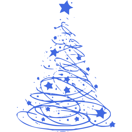 Blue Christmas Ornaments Png