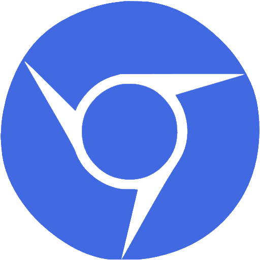 Royal blue chrome icon - Free royal blue browser icons