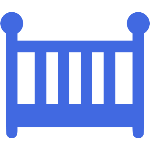 Royal sales blue crib