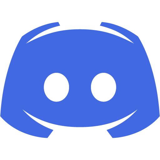 Royal blue discord 2 icon - Free royal blue site logo icons