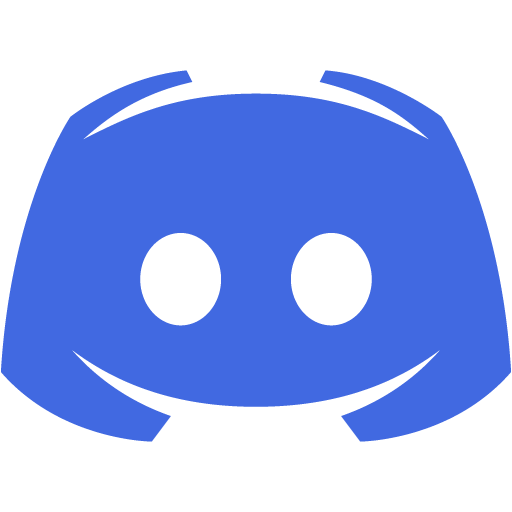 Royal blue discord 2 icon - Free royal blue site logo icons