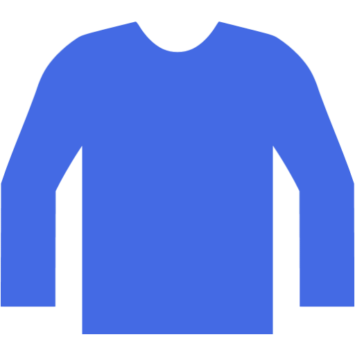 Royal blue jumper icon - Free royal blue clothes icons