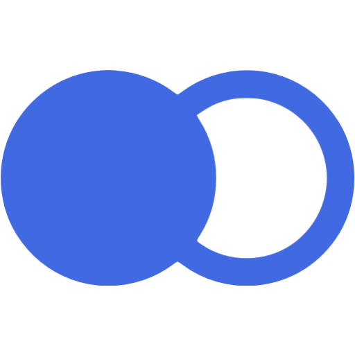 Royal blue maestro icon - Free royal blue site logo icons