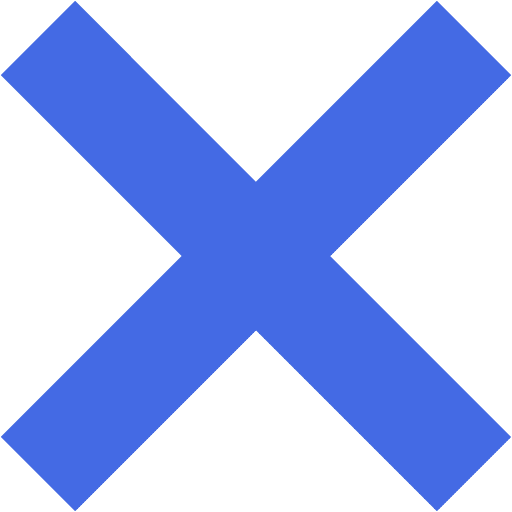 Royal blue multiply 3 icon - Free royal blue math icons
