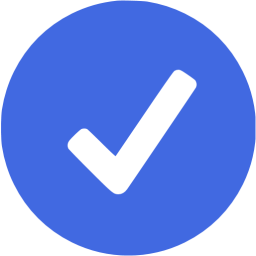 Royal blue ok icon - Free royal blue check mark icons