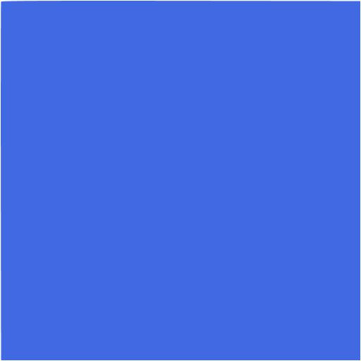 Royal blue square icon - Free royal blue shape icons