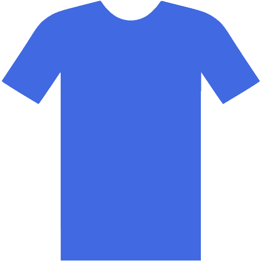 Royal blue t deals shirt template