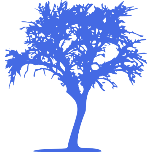 Royal blue tree 10 icon - Free royal blue tree icons