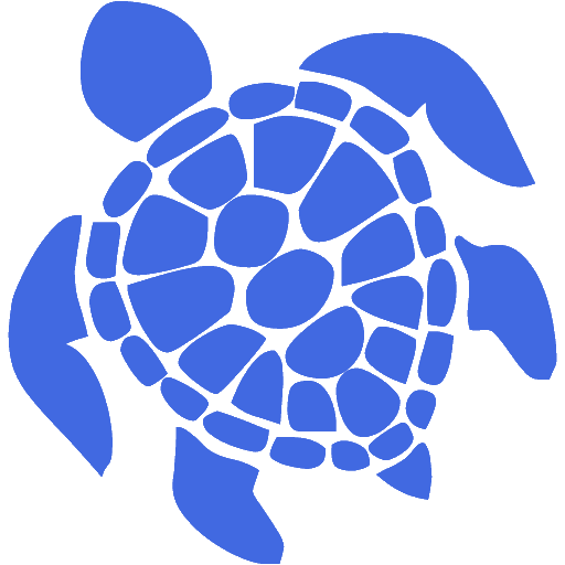 Royal blue turtle icon - Free royal blue turtle icons