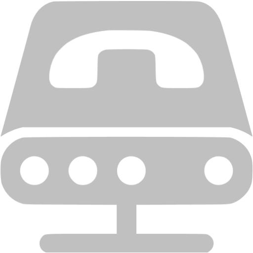 Silver voip gateway icon - Free silver computer hardware icons