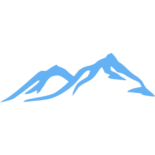Tropical blue mountain 3 icon - Free tropical blue mountain icons