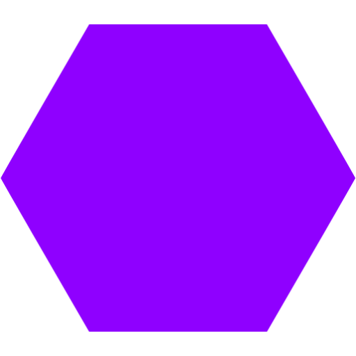 purple hexagon pop it