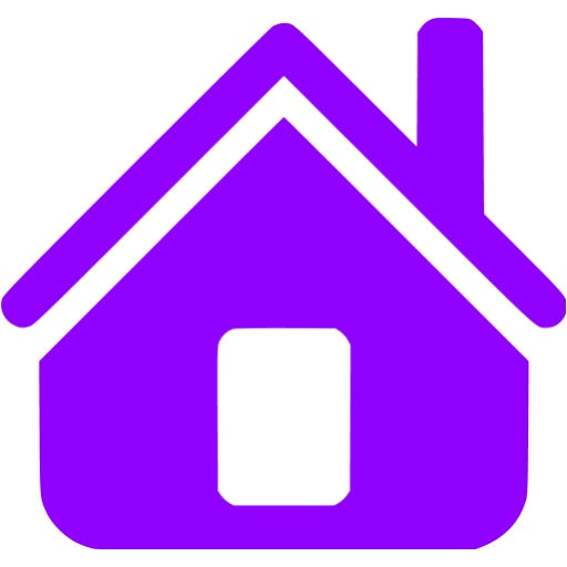Violet home icon - Free violet home icons