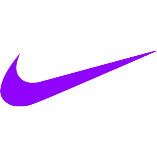 Purple nike logo outlet