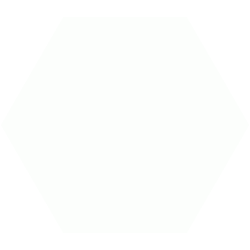 White hexagon icon - Free white shape icons