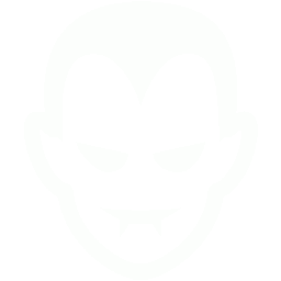 White vampire icon - Free white halloween icons
