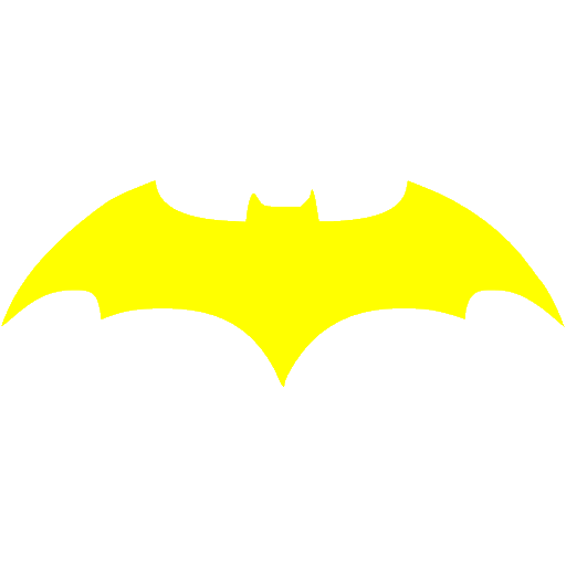 Yellow batman icon - Free yellow batman icons