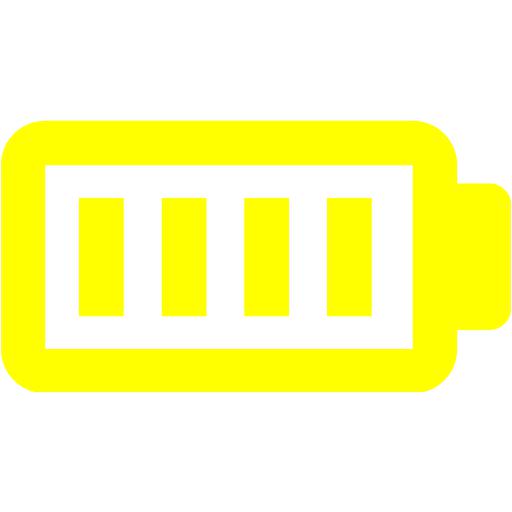 battery indicator yellow iphone