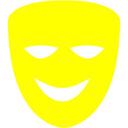 Download Yellow Comedy Mask Icon Free Yellow Mask Icons Yellowimages Mockups
