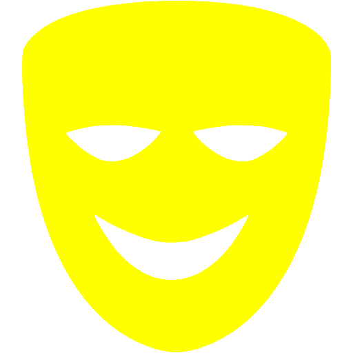 Download Yellow Comedy Mask Icon Free Yellow Mask Icons PSD Mockup Templates