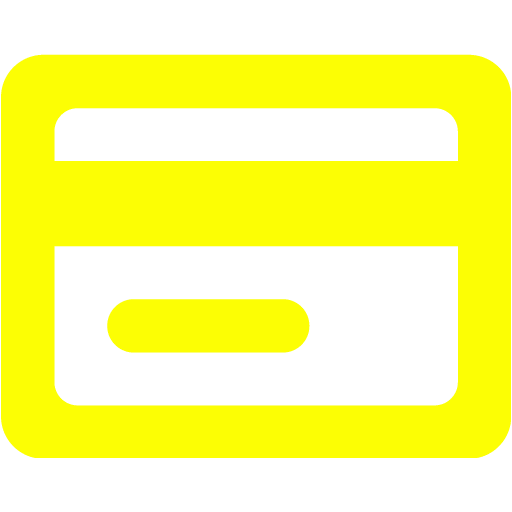 Yellow credit card 7 icon - Free yellow credit card icons