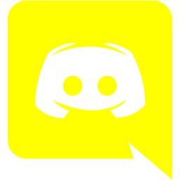 Yellow discord icon - Free yellow site logo icons