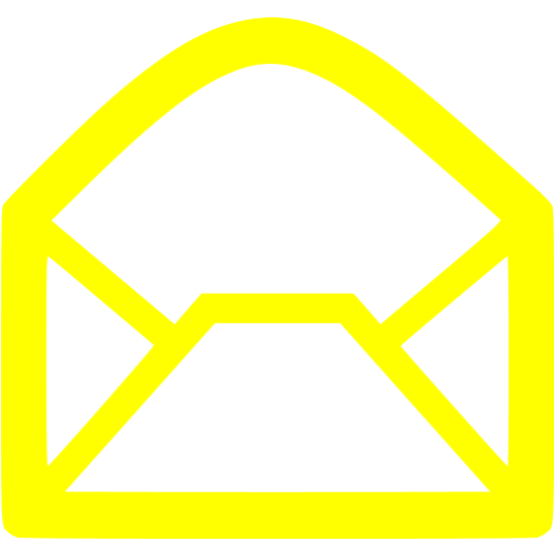 Yellow Email Icon Free Yellow Email Icons