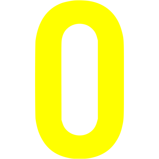 Yellow letter o icon - Free yellow letter icons