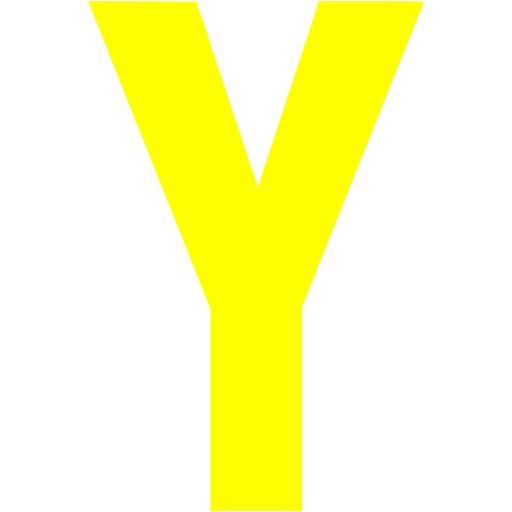 Yellow letter y icon  Free yellow letter icons