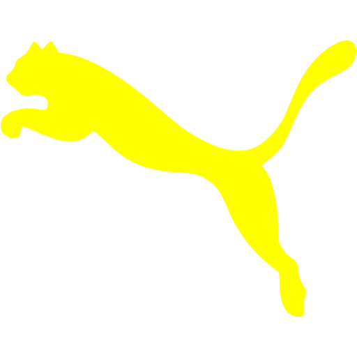 puma logo yellow