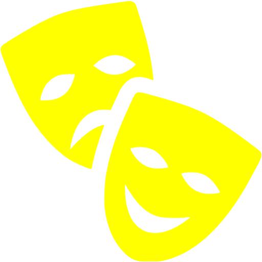 Download Yellow Theatre Masks Icon Free Yellow Mask Icons PSD Mockup Templates