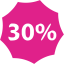 30 percent badge