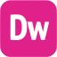 barbie pink adobe dw icon