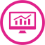 barbie pink analytics 3 icon