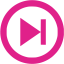 barbie pink arrow 43 icon