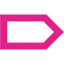 barbie pink arrow 50 icon