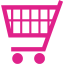 barbie pink cart 42 icon