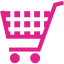 barbie pink cart 46 icon