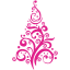 barbie pink christmas 23 icon