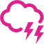 barbie pink cloud lighting icon