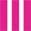 barbie pink column view icon